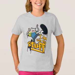 Camiseta Tiempo de aventura   Finn "Estoy En Esta Cosa"