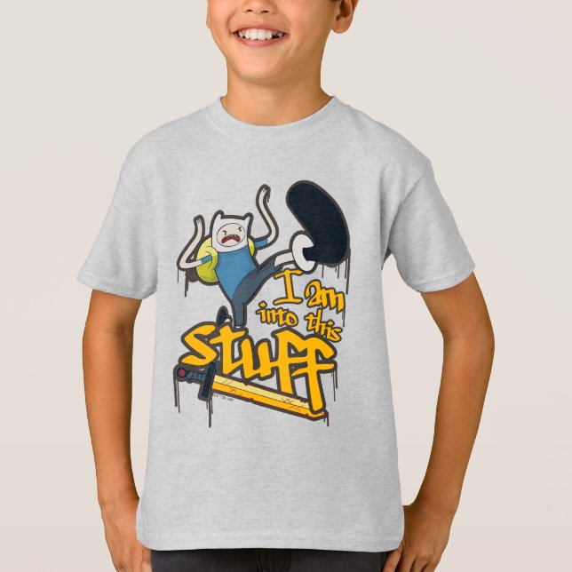 Camiseta Tiempo de aventura | Finn "Estoy En Esto" (Anverso)