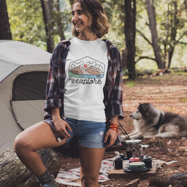 Camiseta Tiempo de aventura para explorar (Subido por el creador)