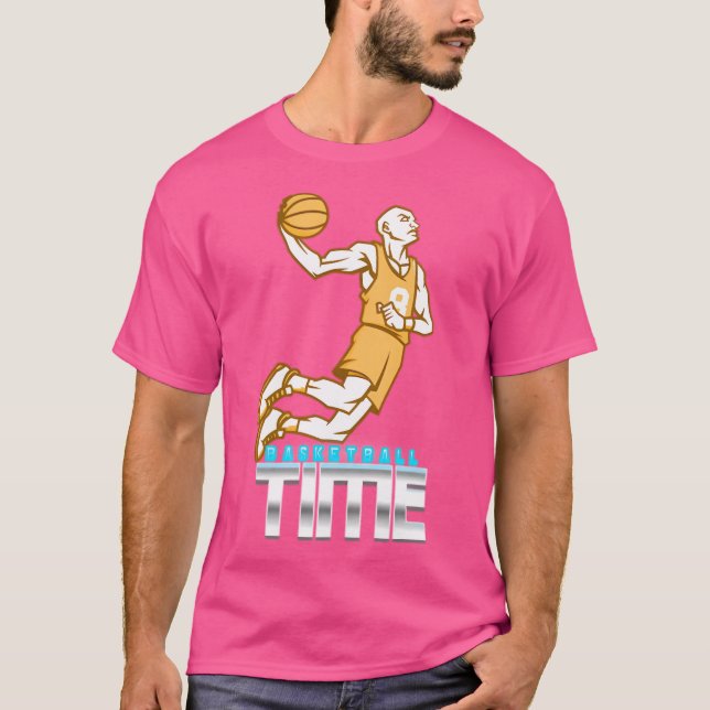 Camiseta Tiempo de baloncesto (Anverso)
