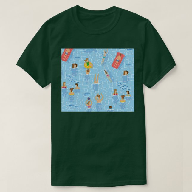 Camiseta Tiempo de baño (Diseño del anverso)