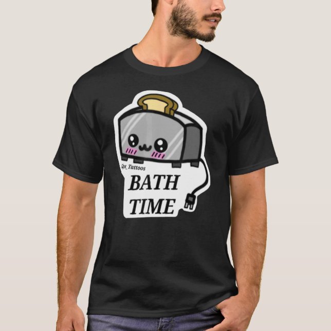 Camiseta Tiempo de baño (Anverso)