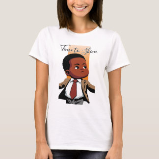 Camiseta tiempo de bebé para brillar