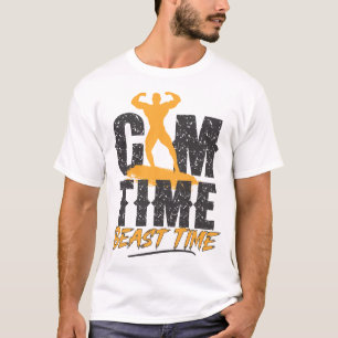 Camiseta Tiempo de bestia del tiempo del gimnasio