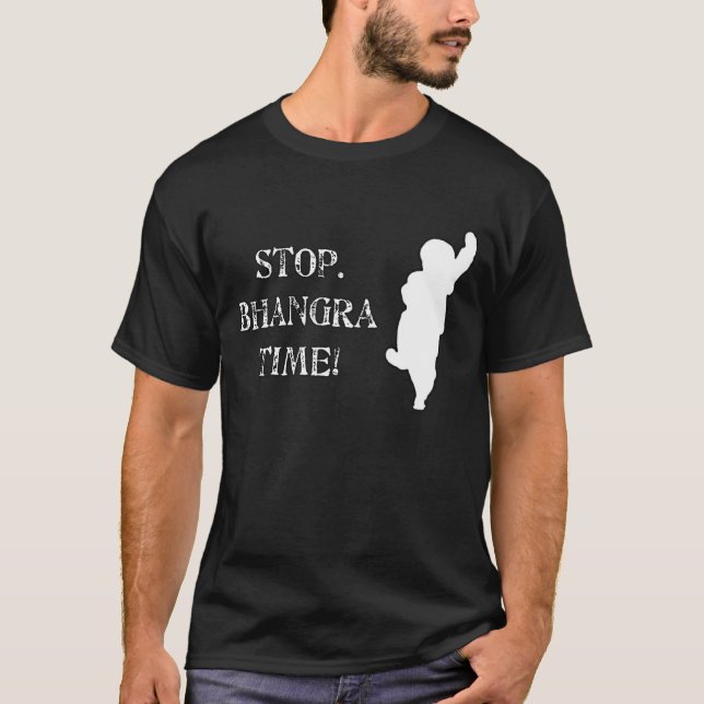 Camiseta Tiempo de Bhangra (Anverso)