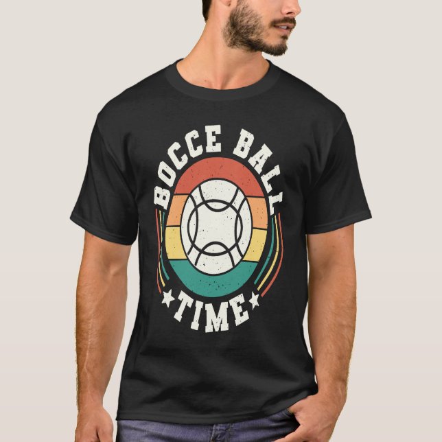 Camiseta Tiempo de Bolas Bocce Jugador de Bolas Bocce  1 (Anverso)