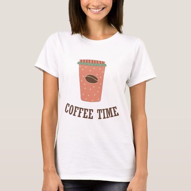 Camiseta tiempo de café (Anverso)