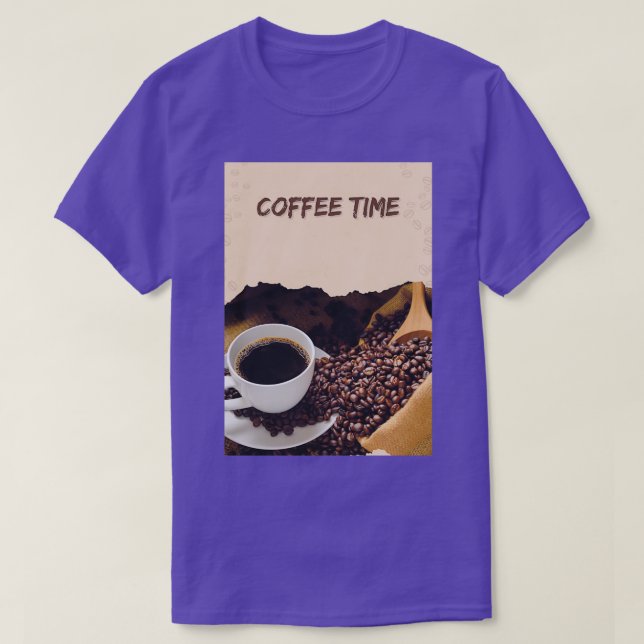 Camiseta Tiempo de café 6 (Diseño del anverso)