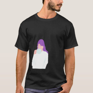 Camiseta Tiempo de Café  Lo Mejor Para Ella o Él