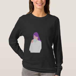 Camiseta Tiempo de Café  Lo Mejor Para Ella o Él