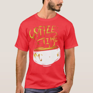 Camiseta Tiempo De Café Para Un Delicioso Café