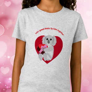 Camiseta Tiempo de calidad juntos con koalas