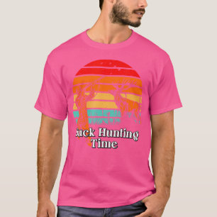 Camiseta Tiempo de Caza de Ciervos Cazador Animales Salvaje