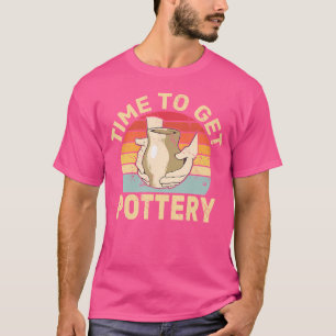 Camiseta Tiempo De Conseguir La Cerámica De La Cerámica De 