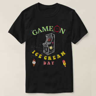 CAMISETA TIEMPO DE CREMA DE HIELO : CITA DE VIDEO JUEGO CIT