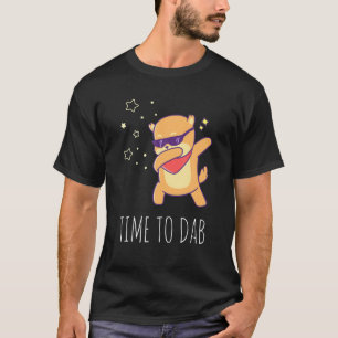 Camiseta Tiempo De Dab Gracioso Cute Kawaii Anime Shiba Inu