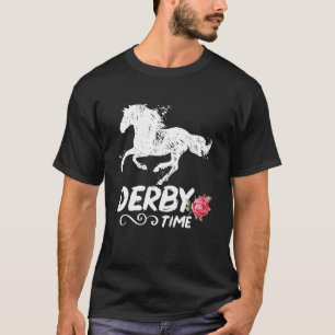Camiseta Tiempo de Derby Y todos Caballos Festival de Car