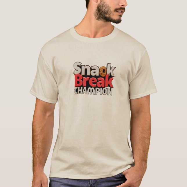 Camiseta Tiempo de Descanso para Comer (Anverso)