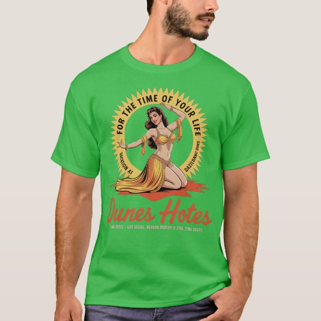 Camiseta Tiempo de dunas de tu vida-foto (Anverso)