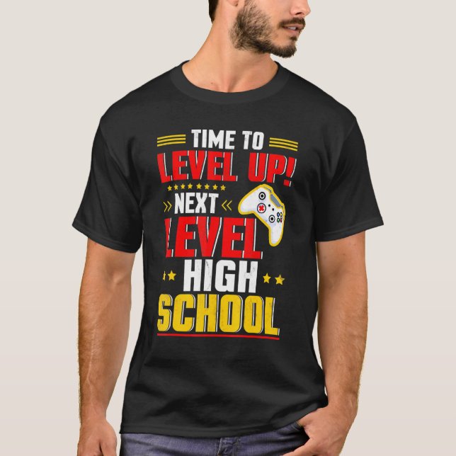 Camiseta Tiempo De Elevar El Próximo Juego De Graduación De (Anverso)