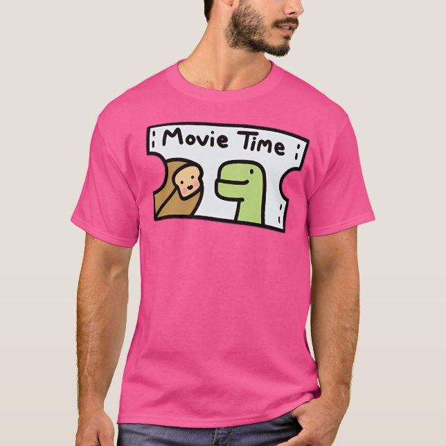 Camiseta Tiempo de espera de película (Anverso)