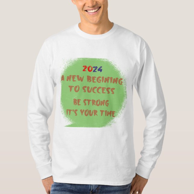Camiseta Tiempo de éxito de 2024 (Anverso)