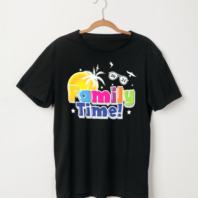 Camiseta Tiempo de familia | Reunir recuerdos en 2024 (Subido por el creador)