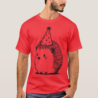 Camiseta tiempo de Fiesta de hedgehog