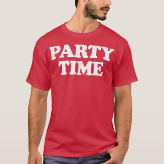 Camiseta Tiempo de Fiesta para Chicas y niños que aman a lo