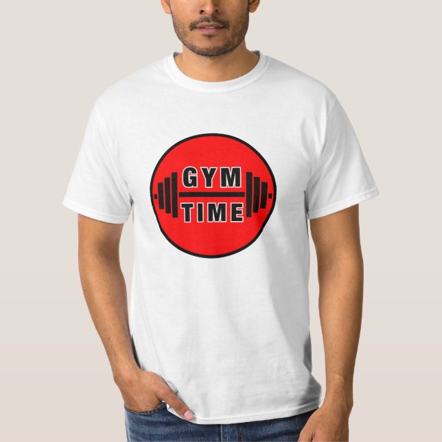 Camiseta Tiempo de gimnasio (Anverso)