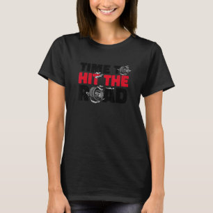 Camiseta Tiempo De Golpear Al Conductor De Carreras De Guay