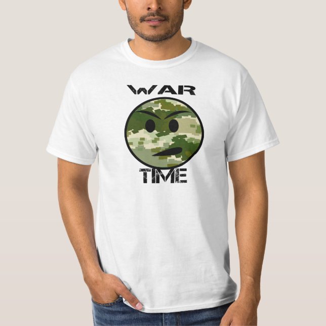 Camiseta Tiempo de guerra (Anverso)