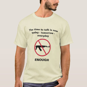 Camiseta Tiempo de hablar sobre control de armas
