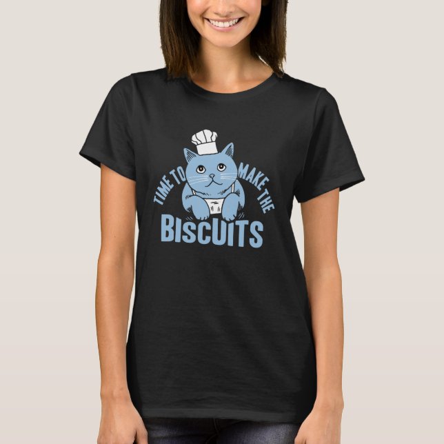 Camiseta Tiempo De Hacer Gato De Los Biscuits (Anverso)
