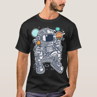 Camiseta Tiempo de helado astronauta