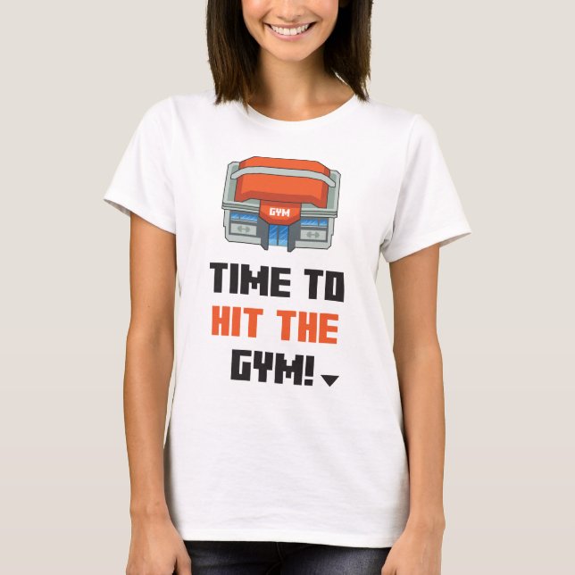Camiseta Tiempo De Ir Al Gimnasio (Anverso)
