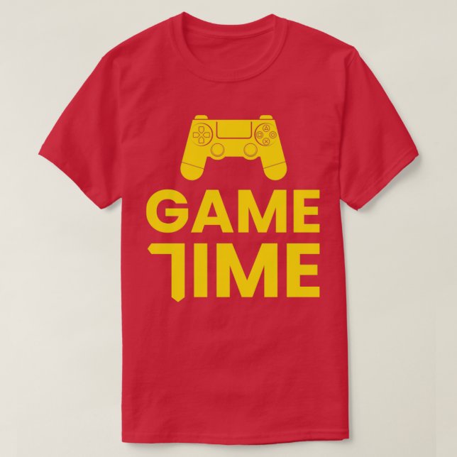 Camiseta tiempo de juego (Diseño del anverso)