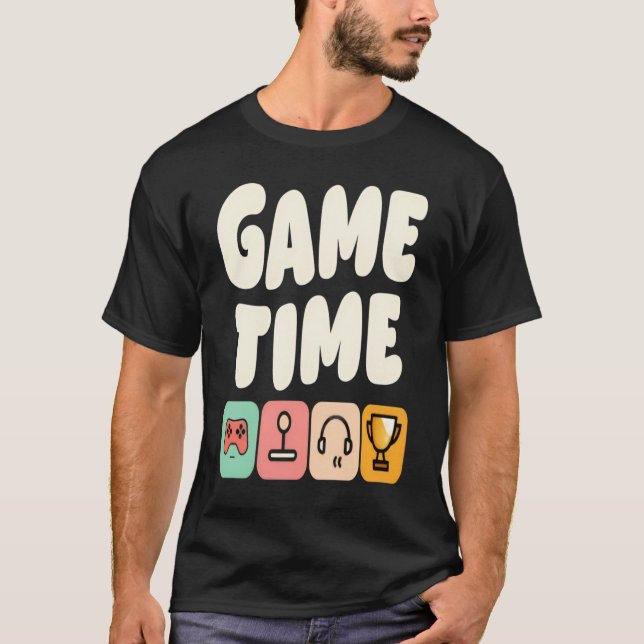 Camiseta Tiempo de juego (Anverso)