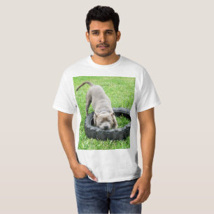 Camiseta Tiempo de juego del Blue Staffordshire Bull Terrie