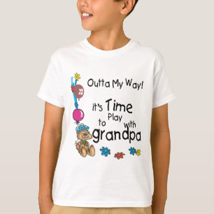 Camiseta Tiempo de jugar con el abuelo