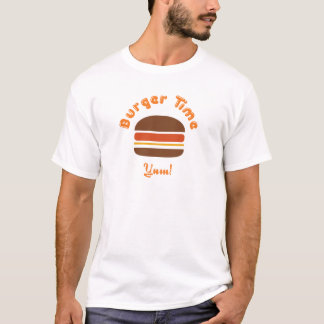 Camiseta Tiempo de la hamburguesa