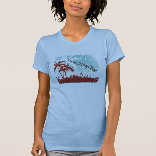 Camiseta Tiempo de la isla… (Anverso)