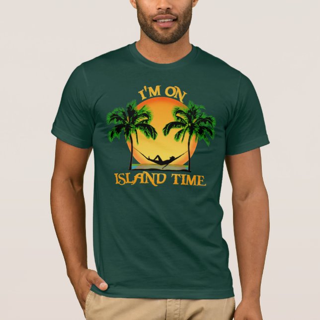 Camiseta Tiempo de la isla (Anverso)