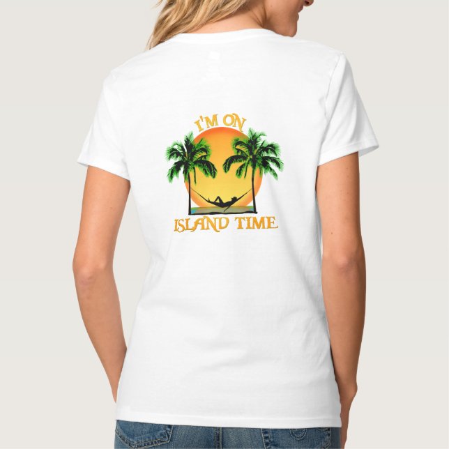 Camiseta Tiempo de la isla (Reverso)