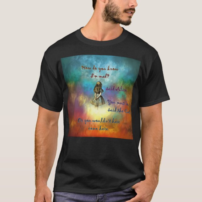 Camiseta Tiempo De La Tierra De Las Maravillas - Cita De Al (Anverso)