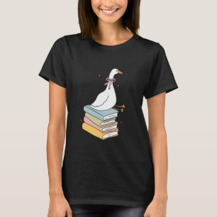 Camiseta Tiempo de lectura divertida del Silly Goose Book C