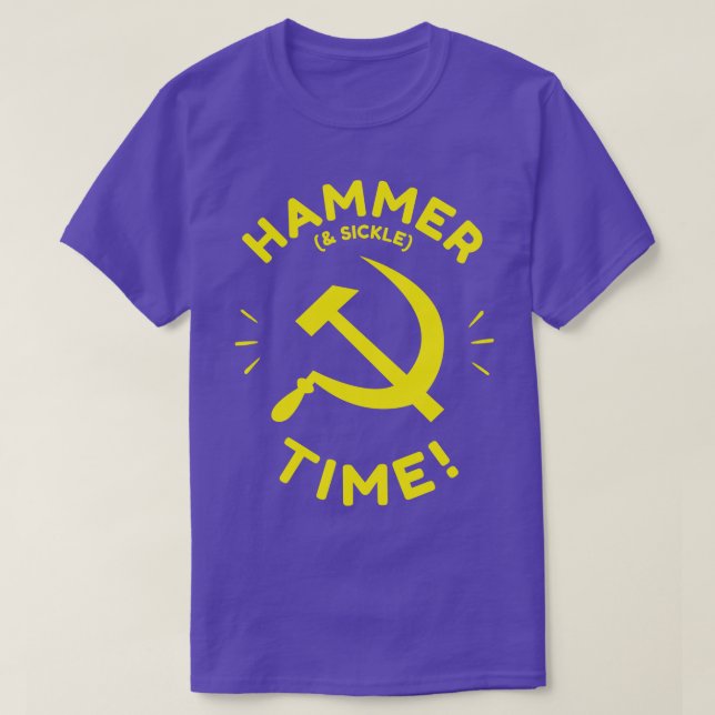 Camiseta Tiempo de martillo y níquel (Diseño del anverso)
