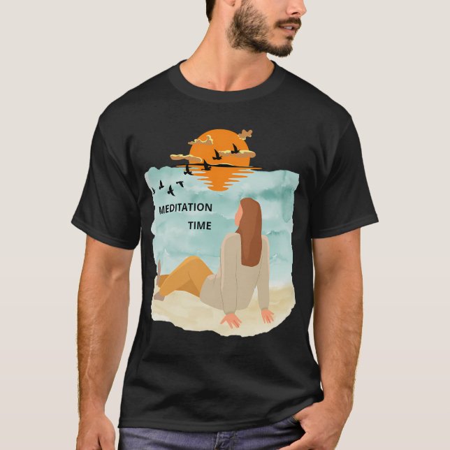 CAMISETA TIEMPO DE MEDITACIÓN (Anverso)