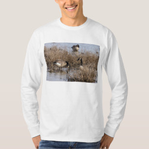 Camiseta Tiempo de merendar de gansos canadienses