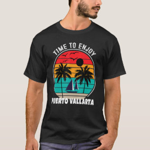 Camiseta Tiempo De Modo Vacay Para Disfrutar De Puerto Vall